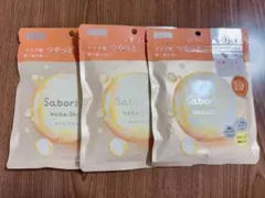 Saborino サボリーノ メガショット 朝用マスク マスクシート 3個セット