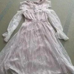 アンクルージュ タグ付き レースワンピース