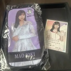 五百城茉央 応援セット(ブランケット・生写真ホルダー、生写真、ペンライト) 五百城茉央 応援セット(ブランケット・生写真ホルダー、生写真