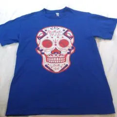 US古着 ALSTYLE スカルプリント Tシャツ Mサイズ