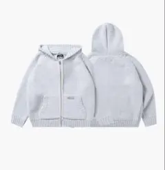 slacker】 Heavy Knit Zip Hoodie かつきくん着用 - メルカリ