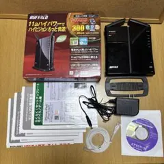 【無線LANルーター】BUFFALO WZR-HP-AG300Hのサムネイル
