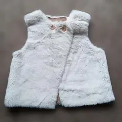 Zara BabyGirl フェイクファーベスト 104cm
