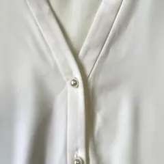 shiro様　　専用✨ ジャスグリッティーパール釦フリル スリーブブラウス