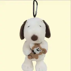 エコバッグ PEANUTS/ピーナッツ　 スヌーピー＆ベア　ぬいぐるみエコバッグのサムネイル