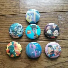 トイストーリー缶バッジ
