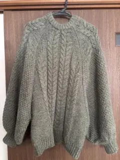 selectMOCA by son オーバーサイズハニカムニット