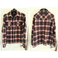 美品ROUGH AND RUGGEDラフアンドラゲッドアルパカ仕様チェック柄