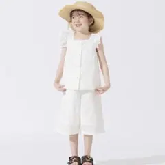 ブリーズ BREEZE セットアップ アイボリー 140 レース