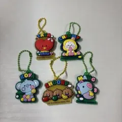 BT21ぷっくりラバマスグミ　5個セット