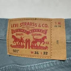 Levi's 501 ストレートデニム W31 L32