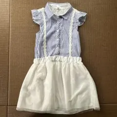 Angel Blue キッズ ノースリーブ ワンピース 130 ストライプのサムネイル