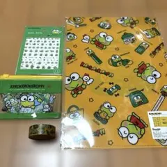 けろけろけろっぴ ネイル シール クリアファイル ステッカー マスキングテープ