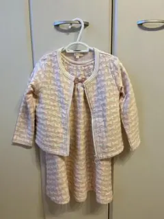 ジャケット　ワンピース　セットアップ　100cm 女の子　羽織り　フォーマル