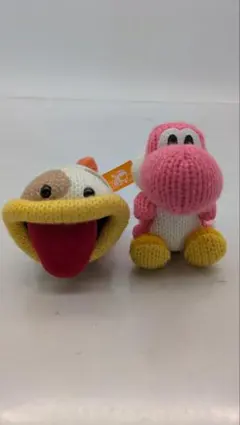 O【500円スタート】amiibo あみぐるみ ポチ ヨッシー ウールワールド