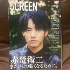 【美品】SCREEN plus VOL.81 赤楚衛二 表紙
