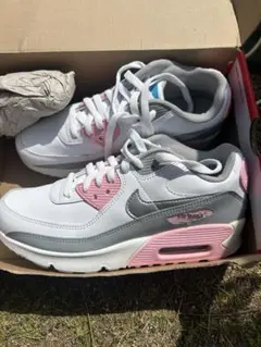 Nike Air Max ホワイト/グレー/ピンク 新品未使用品　24センチ