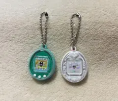 たまごっちミニチュアチャームコレクション4 メロディっち くろまめっち