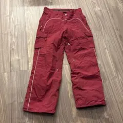Kissmark スノーボードパンツ 赤
