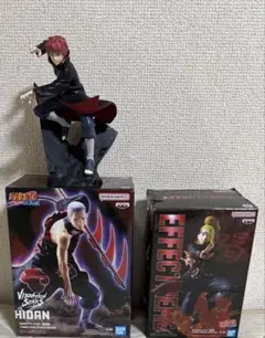 NARUTO ナルト疾風伝 フィギュア トビ ヒダン イタチ サソリ 4種セット
