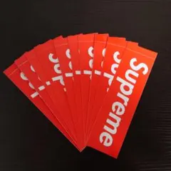 supremeステッカー10枚セット - メルカリ