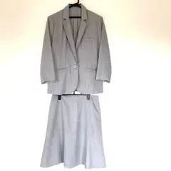 レディース　スカートスーツ　13号　七分袖