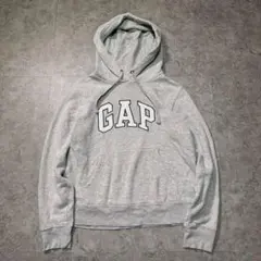 00s archive GAP 短丈 パーカー ビッグロゴ Y2K 平成ギャル