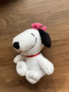 スヌーピー ベル　マスコット キーチェーン　Belle 女の子　茶色　レア スヌーピー ベル マスコット キーチェーン Belle 女の子 茶色 レア