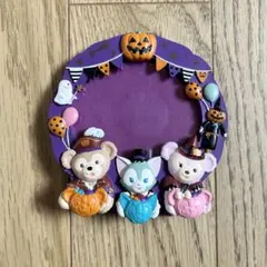 【ER】TDS ダッフィー★ぬいぐるみフォトフレーム　タグ付き ダッフィーと一緒に旅をしよう！東京ディズニーシー「ダッフィーの