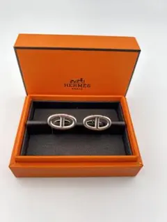 HERMES エルメス カフリンクス シェーヌダンクル シルバー 925