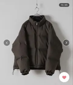 新品★Casper John リバーシブルダウンジャケット XS グレー CASPER JOHN（キャスパージョン）の「Reversible down jacket