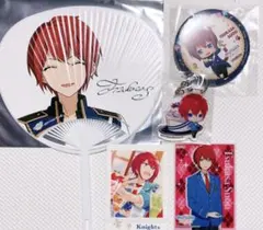 あんさんぶるスターズ あんスタ 朱桜司 グッズセット アクキー 缶バッジ