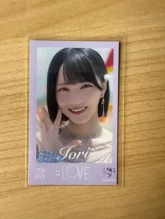 イコラブ　＝LOVE 野口衣織　ミニフォト ナツマトペ