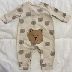 baby gap クマ柄ロンパース　可愛いお尻クマさん