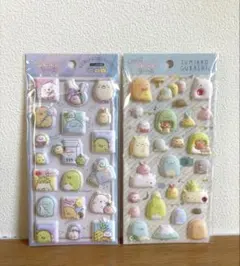 正規品　すみっコぐらし　もっと！ふにふにシール　2枚セット　②