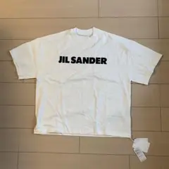 新品未使用タグ付きJIL SANDER ロゴ Tシャツ ホワイトのサムネイル