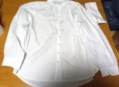 未着用 CRYSTAL BEE ボウタイ付ブラウス Lサイズ ホワイト