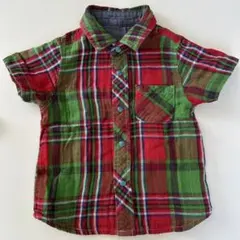 JUNKSTORE リバーシブル　半袖シャツ　95センチ