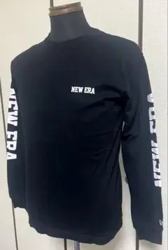 NEW ERA ニューエラ　ブラック 長袖カットソー　サイズM