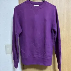 チャンピオン　S メンズ　レディース　紫　スウェット　トレーナー　ロゴスウェット