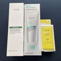 anua クレンジングオイル　洗顔　日焼け止め