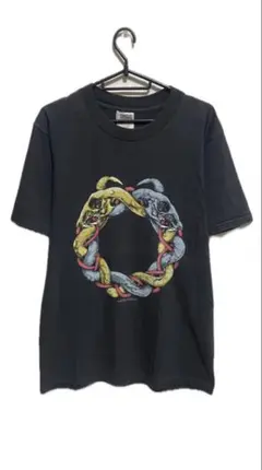 90s USA製 パスヘッド アート プリント Tシャツ メタリカ バンド
