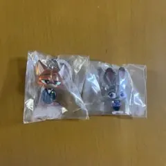 ズートピア2 めじるしアクセサリー ニックB ジュディA 2個セット