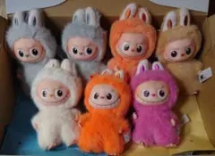 【開封済/正規品】POP MART PIN FOR LOVE ぬいぐるみ 7個