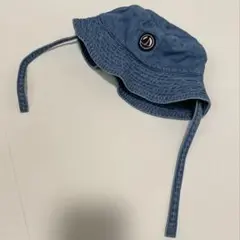 【美品】プチバトー　ベビーキャップ帽子　3-6M