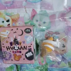 新作　ディズニー　ハロウィン　チャーム　ソフトクリーム　おばけ
