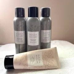 HADA NATURE ハダナチュール炭酸シャンプー 3本 トリートメント1本のサムネイル