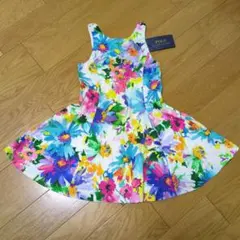Polo Ralph Lauren 花柄ワンピース キッズ　110cm