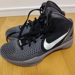 Nike/Zoom Hyperfuse/バスケットシューズ/グレー/ブラック