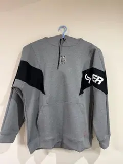 SUPERSTAR フード付きグレー スウェット　2XL
